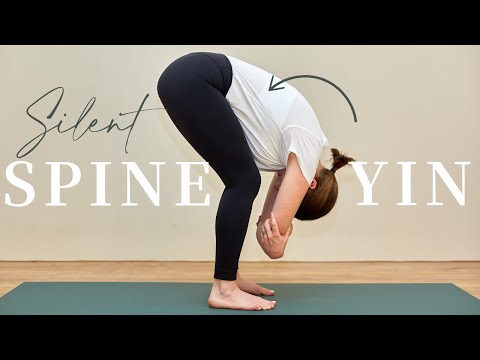 Yin Yoga 90 Minutes No Props | Minimal Cues Yin for Back & Spine | Silent Yin Yoga