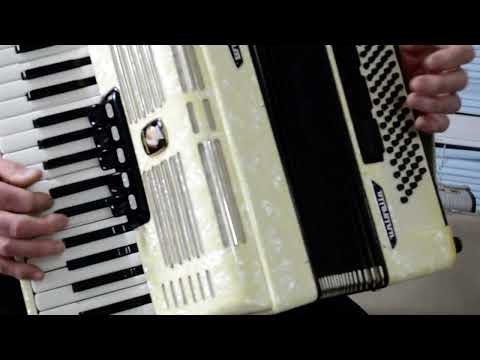 Immagine Rare German Made TOP Quality Accordion Weltmeister Unisella - 80 bass, 8 switches + Original Hard Case & Shoulder Straps - Excellent - Video - 25