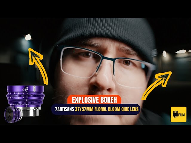 Vídeo relacionado con Objetivo de Cine Profesional 7artisans 37 mm T2.9 Floral Bloom Art Series, con Bokeh Explosivo, fotograma Completo, Enfoque Manual y Montura PL, para fotografía y Cine creativos, Morado.