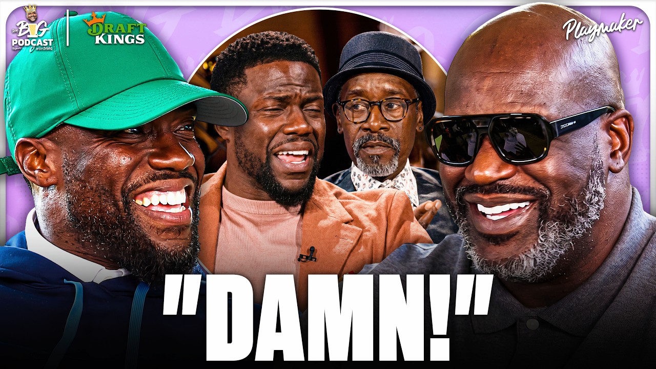 Kevin Hart & Shaq React to VIRAL Don Cheadle Clip!