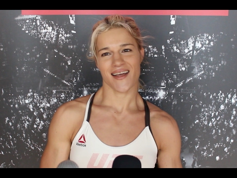 Felice Herrig full media scrum at UFC Fight Night 104