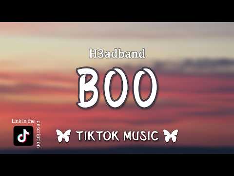 BOO Headband (Lyrics) "don't get scared now, Boo drop Friday" Tiktok