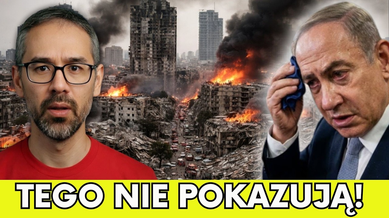 Tel Awiw po ataku Iranu – tego NIE pokazują media!