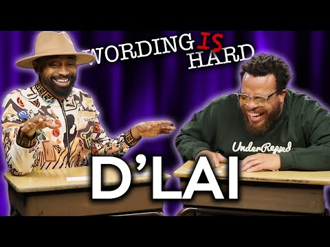 D'Lai VS Tahir Moore - WORDING IS HARD