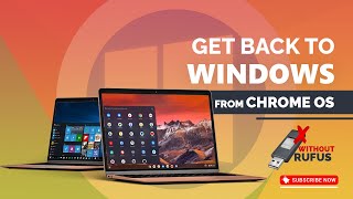 Remove Chrome OS & get back to Windows | Without Rufus | Ventoy USB