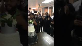 Cassper nyovest sing along to Aka&#39;s song at pearl&#39;s birthday celebration