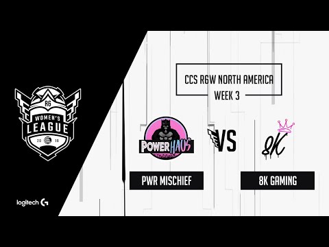 CCS R6 Women's League - Powerhaus Mischief vs. 8K Gaming - NA Week 3 - Match 4