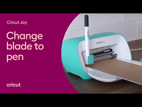 Cricut Joy™ - Change the Blade to Pen