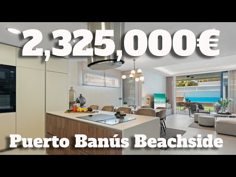 Contemporary Beachside Townhouse in Puerto Banús Marbella Southern Spain