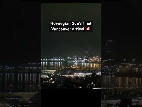 Thumbnail for Under the Cover of Darkness: Norwegian Sun’s Final Arrival | Alaska Cruise Ships