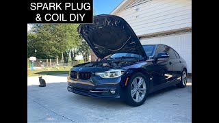 BMW 328i F30 N20 & N26 Spark Plug and Coil Change DIY