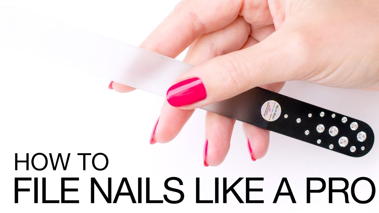 How To File Nails For the Perfect Oval Nail Shape thumnail