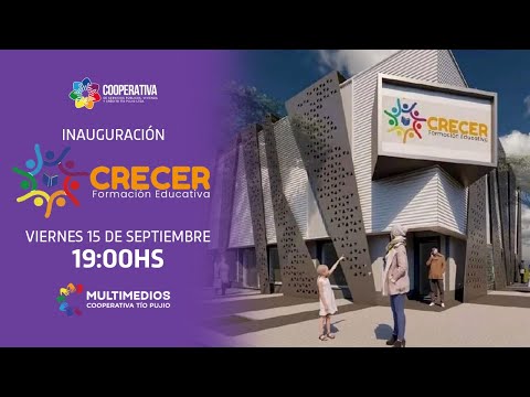 Inauguración sede CRECER - Tío Pujio - Córdoba