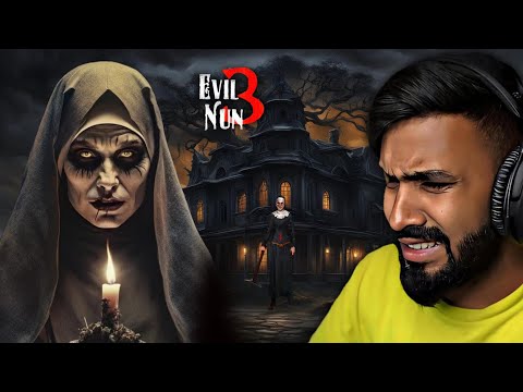 CAN I ESCAPE FROM EVIL NUN HAUNTED HOUSE | TECHNO GAMERZ HORROR GAME | TECHNO GAMERZ