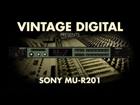 Sony MU-R201 Vintage Digital Reverb / Delay Processor image 7