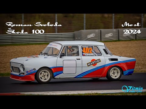 Škoda 100 - Roman Svoboda - Autodrom Most 2024 - EDDA CUP