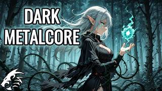 [1 Hour] DARK METALCORE BEATS 🌑 | Emotional Heavy Music for Focus, Gaming & Night Drives ✨