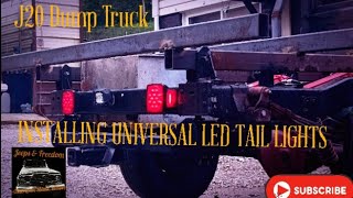 Download lagu Installing Universal LED Tail Lights on my J20 Dump Truck mp3