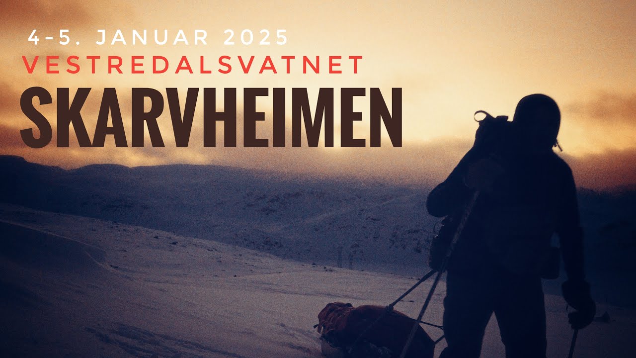 Vestredalsvatnet i Skarvheimen - 4-5. januar 2025