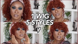 5 Ways To style your kanekalon curly wig