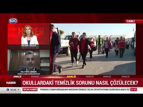 Genel Eğitim Sekreterimiz Veli Fırat ŞİMŞEK,Sözcü Televizyonu`nda yayınlanan Haberler programında gazeteci Gülinay SELÇUK`un canlı yayın konuğu oldu.05/10/2024 | EĞİTİM İŞ