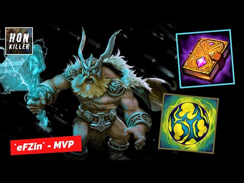 HoN Thunderbringer GRIMOIRE OF POWER with RESTORATION STONE - MVP