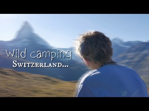 Solo Backpacking the Switzerland Alps...