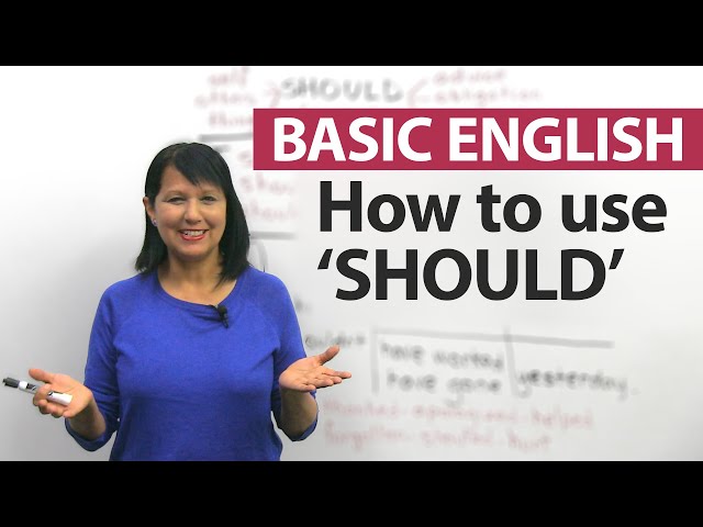 Video Pronunciation of should in English