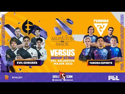 Evil Geniuses vs Tundra Esports - PGL Arlington Major 2022 - Group Stage - BO2