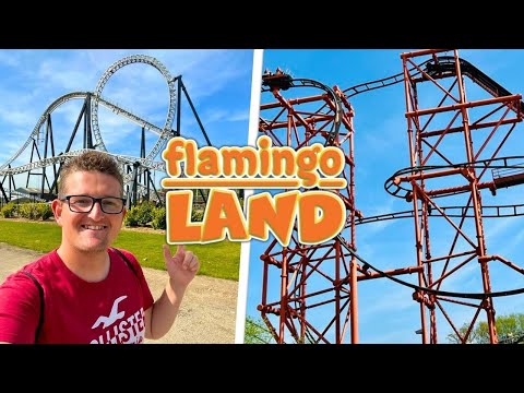 Flamingo Land Vlog May 2025 - Theme Park & Zoo In Yorkshire!
