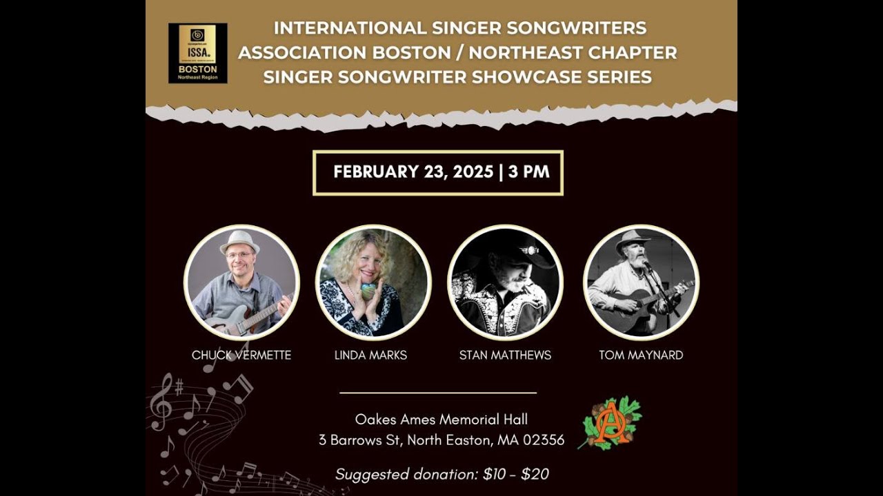 ISSA Singer Songwriter Showcase Series February Concert