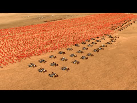 600 CHARIOTS vs 30K PLEBS - Total War ROME 2