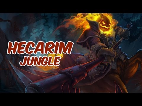 Hecarim Jungle vs Nidalee - Master - Preseason 6 - Patch 5.24