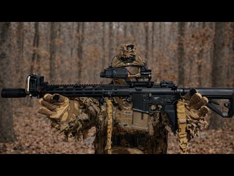 Trying out the Arcturus AR15 FE AEG with the Novristch Ghillie suit
