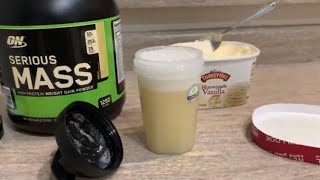 SERIOUS MASS REVIEW | WEIGHT GAIN PROTEIN SHAKE