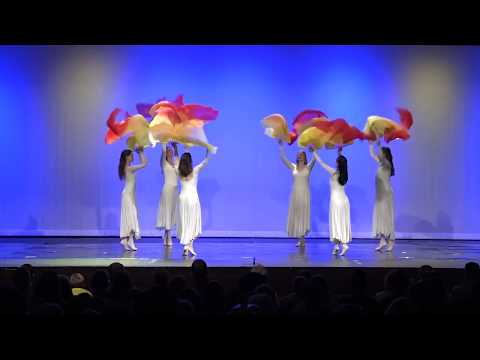 "Revelation Song" Praise Dance (fan veils)