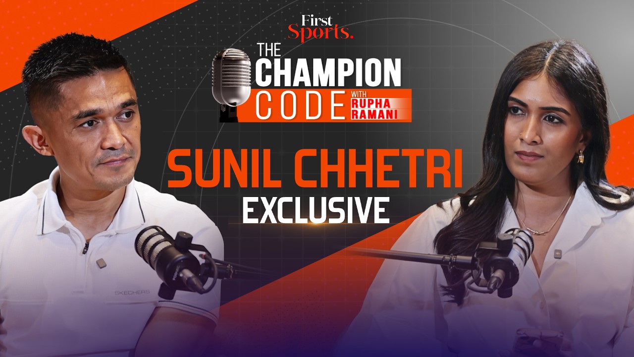 Sunil Chhetri Opens Up on Indian Football and FIFA WC | The Champion Code With Rupha Ramani