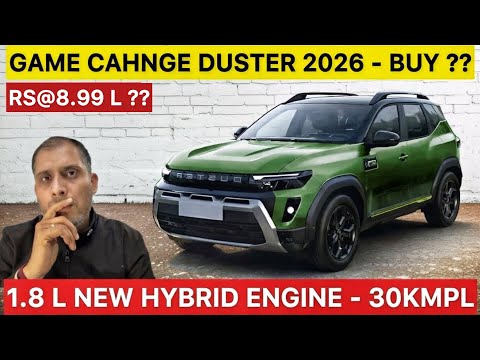 Renault Duster 2026 🔥 New Engine, Hybrid Tech & Features | Who Should Buy? 🤔