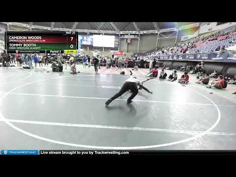 106 Lbs Cons. Round 1 - Cameron Woods, Springs Elite Wrestling Club Vs Tommy Booth, Moen Wrestling