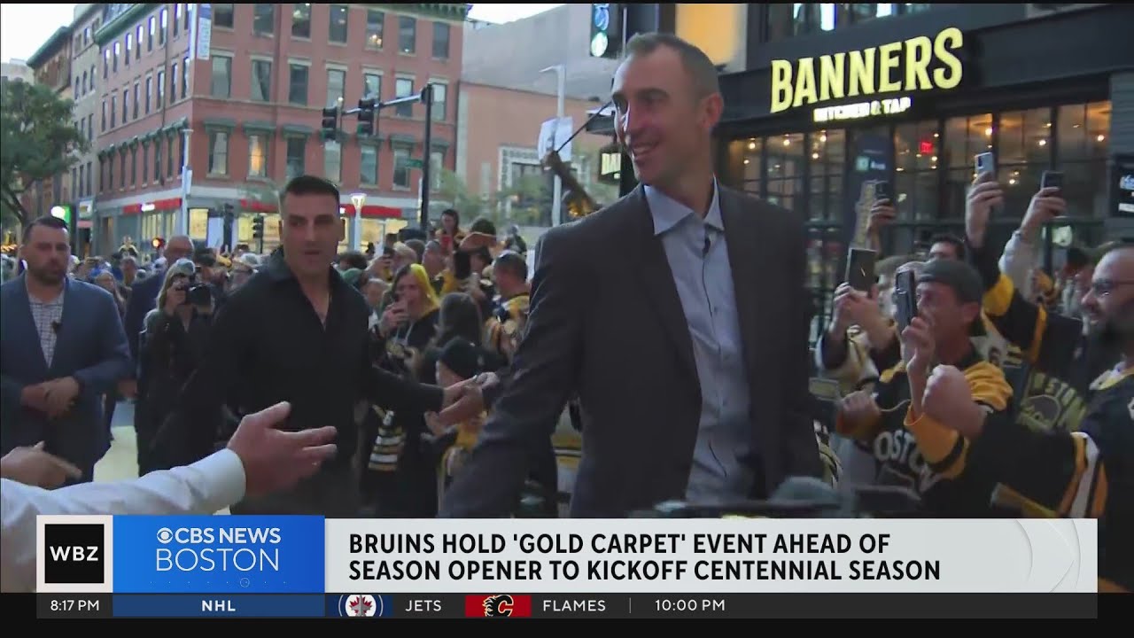 Bruins legends celebrate start of centennial season