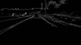 preview picture of video 'Lane detection video processing edge detection + lane detection'