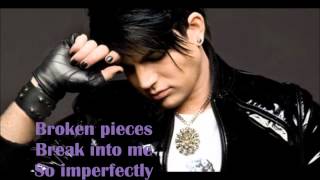 Adam Lambert Broken Open lyrics
