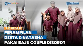 Potret Kompak Desta dan Natasha Rizky Rayakan Lebaran 2026 dengan Baju Seragam