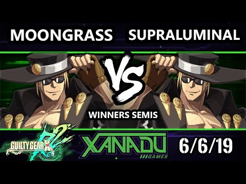 F@X 305 GGXRD2 - Supraluminal (Johnny) Vs. Moongrass (Johnny) - Guilty Gear XRD Rev 2 Winners Semis