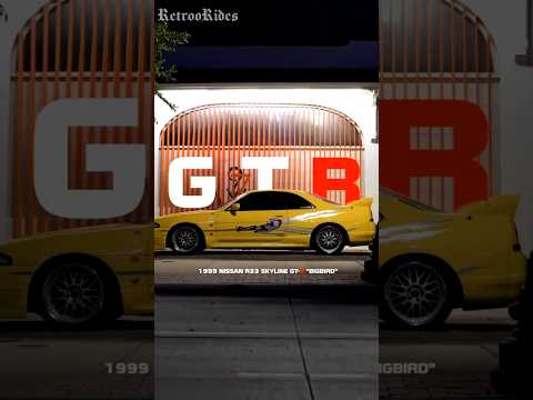 1999 Nissan R33 Skyline GT-R “Big Bird” 🟡 | JDM Legend