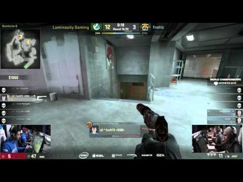 LG FNX Insane 5 HP clutch ace pistol Katowice Finals vs Fnatic