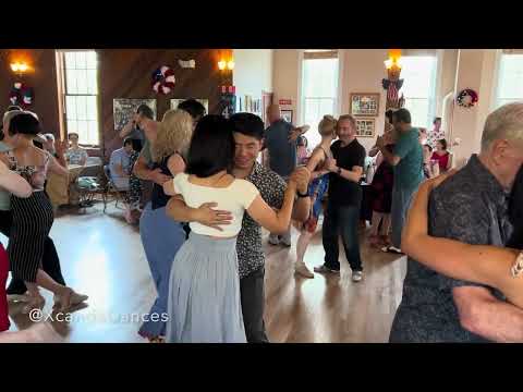 Marathon Z 2025. Saturday afternoon milonga. DJ Rebecca Rorick Smith