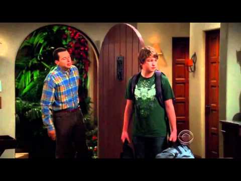 Two and a Half Men - Charlie - Hit the Road Jack! HD