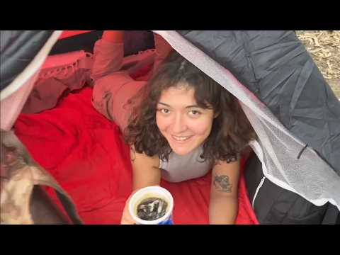 Acampando en Moreno… con un final inesperado ⛺🌙 (ASMR)