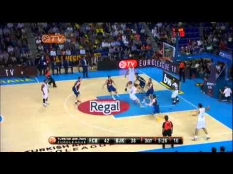 Xavi Pascual - Regal FC Barcelona vs Besiktas Istanbul 72-60 (EL G3, 25.10.2012)